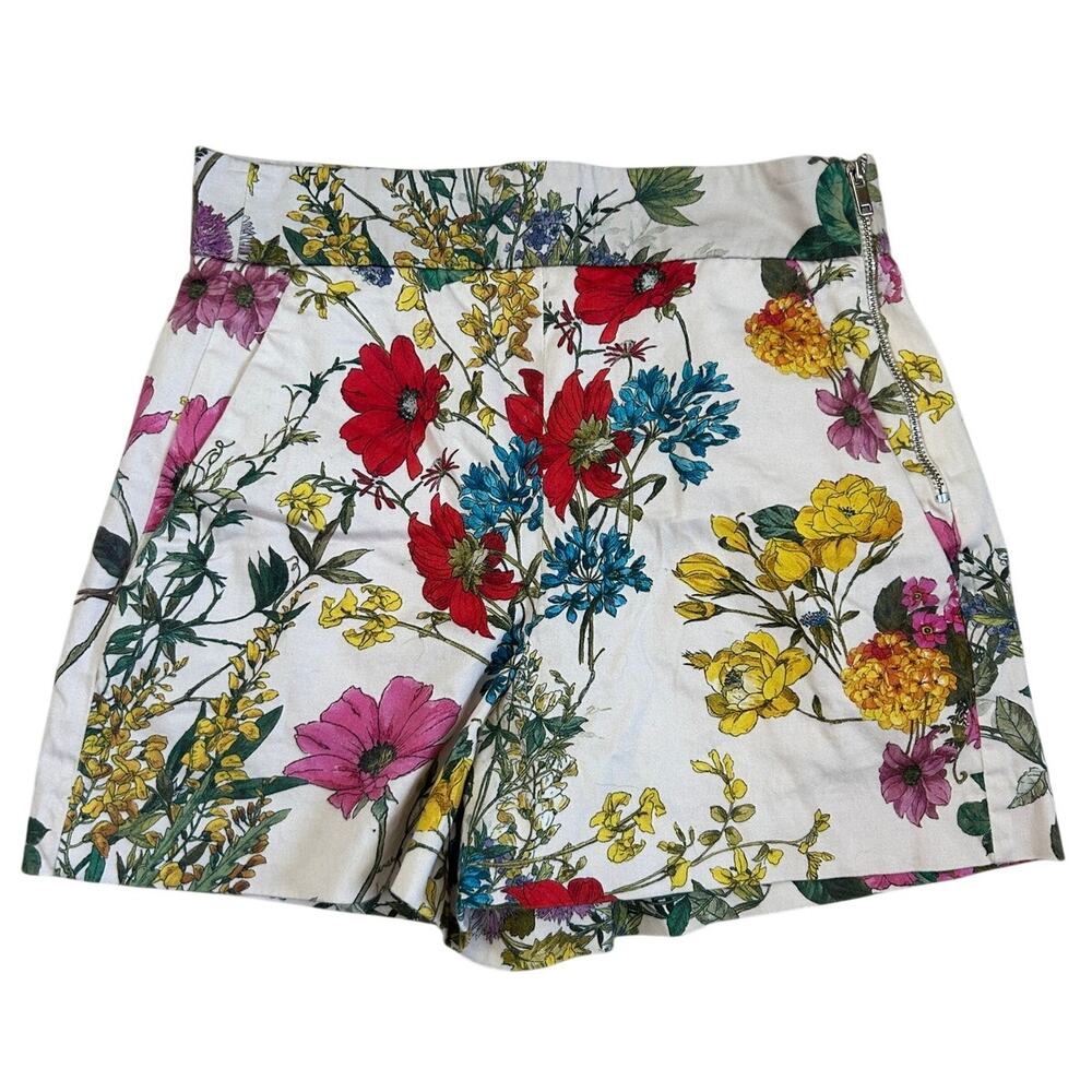 Zara Floral Printed Shorts - Size XS